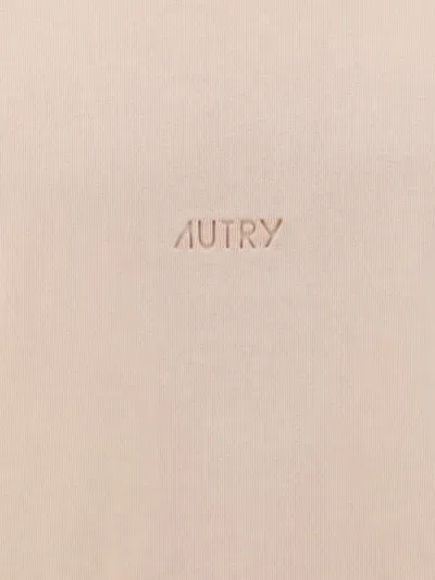 Shop Autry T-shirts In Peony Rose