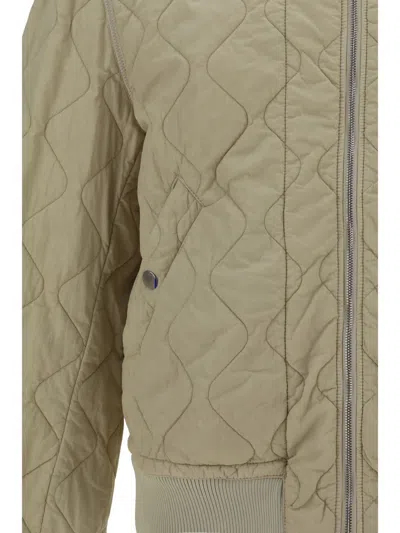 Shop Burberry Down Jackets In Soap