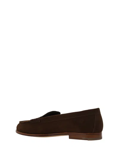 Shop Church's Loafers In Burnt