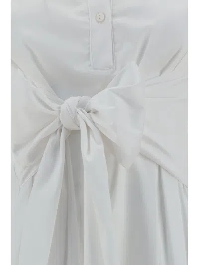 Shop Ella Dresses In Bianco