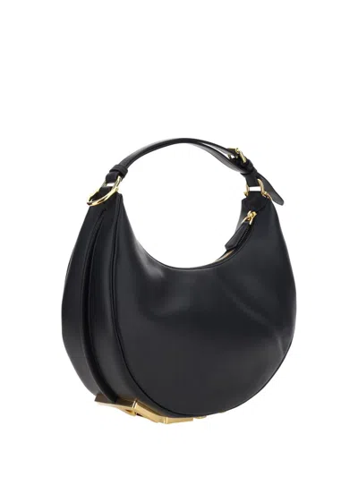 Shop Fendi Handbags In Nero/ovib/os