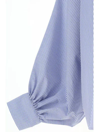 Shop Sosue Shirts In Stripes Blue White