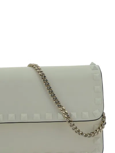 Shop Valentino Garavani Handbags In Ivory