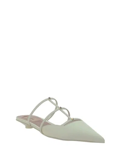 Shop Valentino Garavani Sandals In Ivory