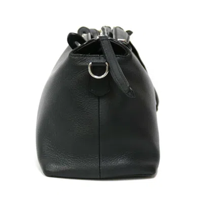 Shop Fendi By The Way Black Leather Shoulder Bag ()