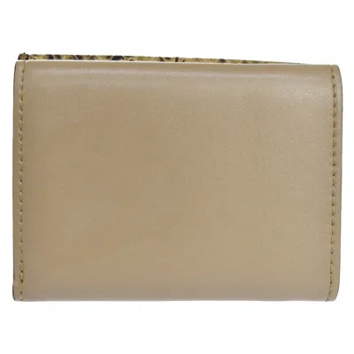 Shop Fendi F Is  Brown Leather Wallet  ()