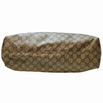 Shop Gucci Cabas Brown Canvas Tote Bag ()