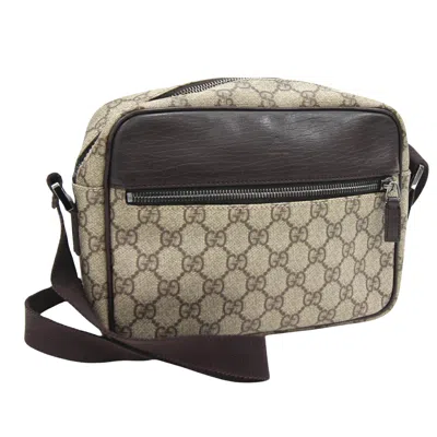 Shop Gucci Gg Canvas Beige Canvas Shopper Bag ()