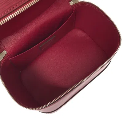 Pre-owned Louis Vuitton Nice Burgundy Leather Clutch Bag ()