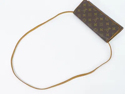Pre-owned Louis Vuitton Pochette Twin Gm Brown Canvas Shoulder Bag ()