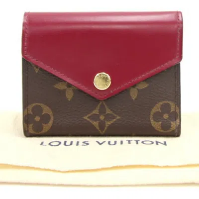 Pre-owned Louis Vuitton Zoé Brown Canvas Wallet  ()