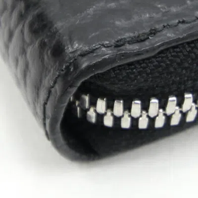 Shop Mcm Visetos Black Leather Wallet  ()