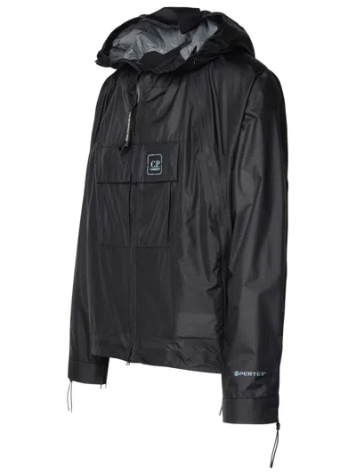Shop C.p. Company 'pertex' Black Nylon Jacket