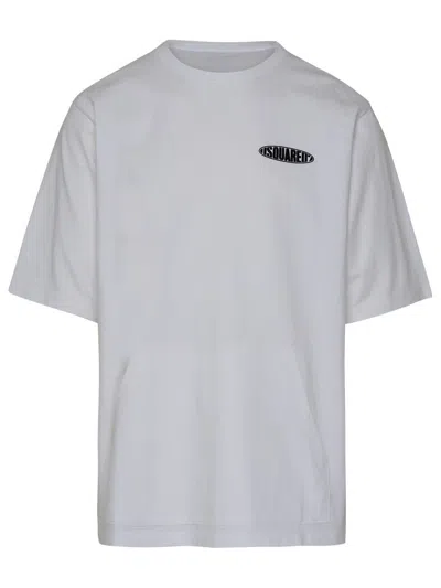 Shop Dsquared2 White Cotton T-shirt
