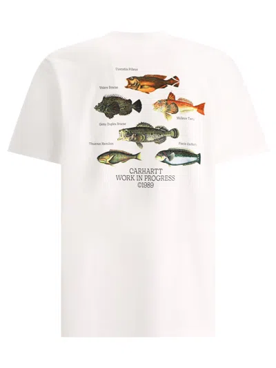 Shop Carhartt Wip "fish" T Shirt