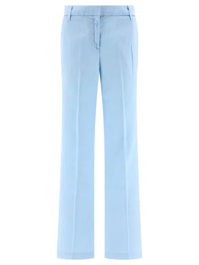Jacob Cohen Selena Trousers Light Blue In Blue