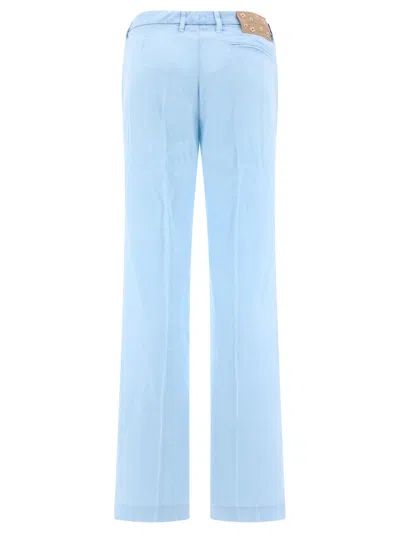 Jacob Cohen Selena Trousers Light Blue In Blue