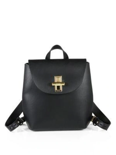 Shop Jason Wu Suvi Leather Backpack In Black