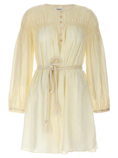 Shop Marant Etoile Adeliani Dresses White