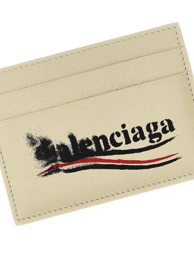 Shop Balenciaga Cash Wallets, Card Holders Beige