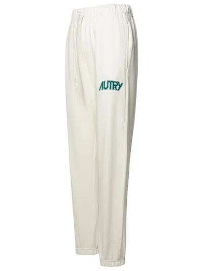 Shop Autry White Cotton Pants