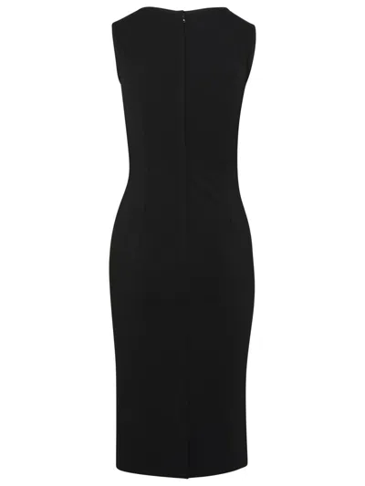 Shop Dolce & Gabbana Black Viscose Dress