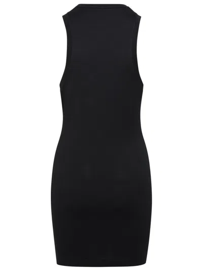 Shop Dsquared2 Black Cotton Dress