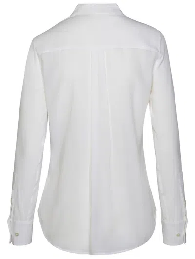 Shop Equipment White Silk Shirt