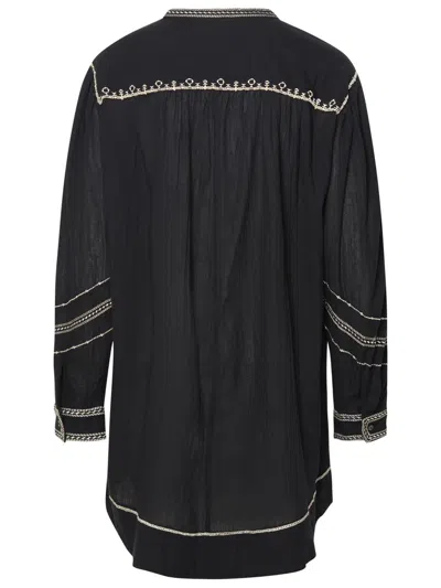 Shop Isabel Marant Étoile 'pradel' Black Cotton Dress
