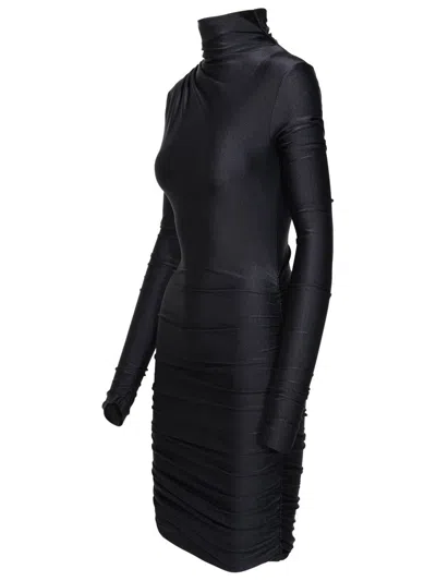Shop The Andamane 'oleandra' Black Polyamide Blend Dress