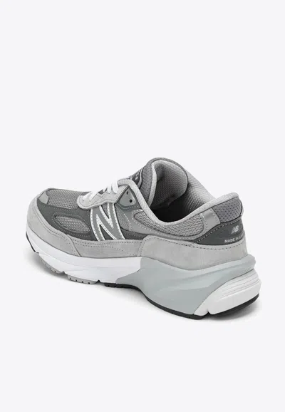 Shop New Balance 990v6 Low-top Sneakers In Gray