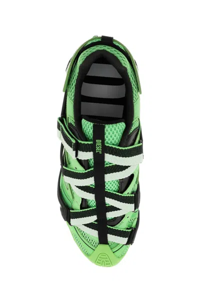 Shop Diesel 's-prototype-cr' Sneakers Men In Green