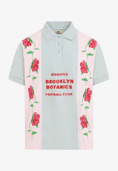 Shop Kidsuper Brooklyn Botanics Soccer Polo T-shirt In Multicolor