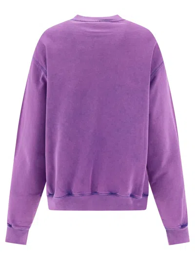 Shop Acne Studios Sweatshirt With Blurred Logo