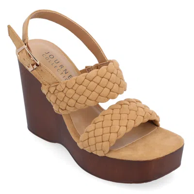Shop Journee Collection Collection Women's Tru Comfort Foam Ayvee Sandals In Brown