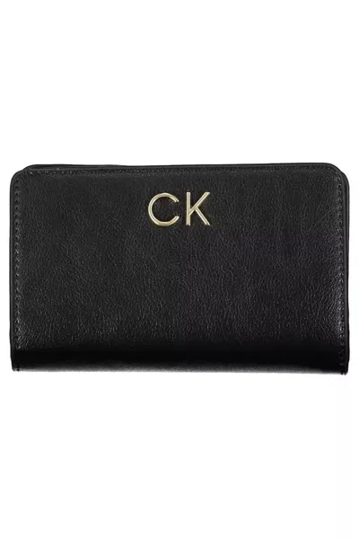Calvin Klein Polyethylene Men's Wallet In Black