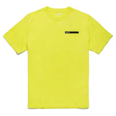 Shop Refrigiwear Cotton Men's T-shirt In Yellow