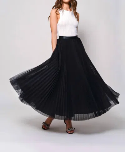 Shop Hutch Roma Skirt In Black Tulle