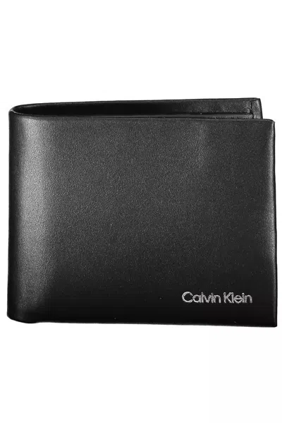 Shop Calvin Klein Polyester Men's Wallet In Black