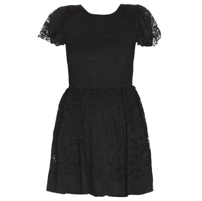 Shop Caroline Constas Marguerite Dress Black
