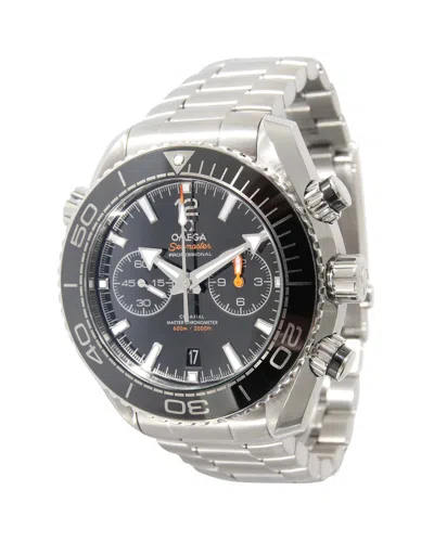Shop Omega Seamaster Planet Ocean Diver 215.30.46.5111 Men's Watch In Stainless In Silver