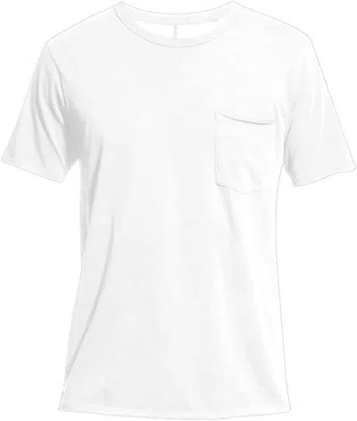 Shop Rag & Bone Men's Miles Tee White Pfd Short Sleeve T-shirt