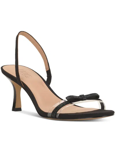 Shop Inc Linette Womens Slip On Ankle Strap Heels In Black