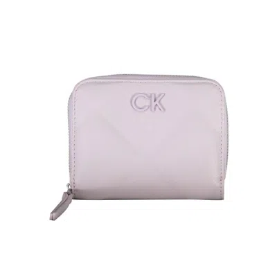 Shop Calvin Klein Polyester Men's Wallet In Purple