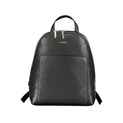 Shop Calvin Klein Polyester Women's Backpack In Black