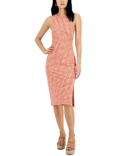 Shop Inc Womens Ribbed Sleeveless Midi Dress In Multi