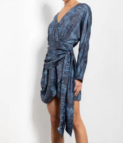 Shop Tart Collections Isono Dress In Twilight Zebra In Blue