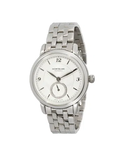 Shop Mont Blanc Montblanc Star Legacy 7470 118535 Women's Watch In Stainless Steel In Silver