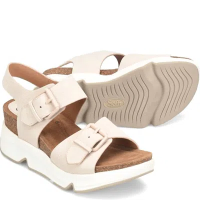 Söfft Women's Castello Sandal In Tapioca Grey In Multi