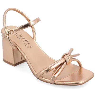 Journee Collection Collection Women's Tru Comfort Foam Meryl Sandals In Gold